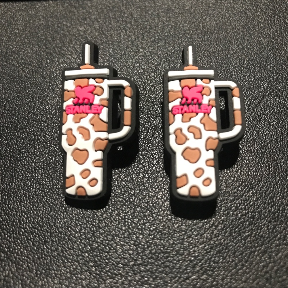 *2* Croc Charms Jibbitz STANLEY CUPS